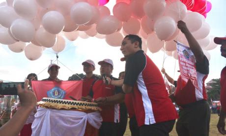 Pembukaan Porsenijar Kota Denpasar Tahun 2018