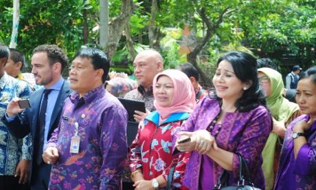 Kunjungan UNESCO ke Pusat Layanan Autis Kota Denpasar
