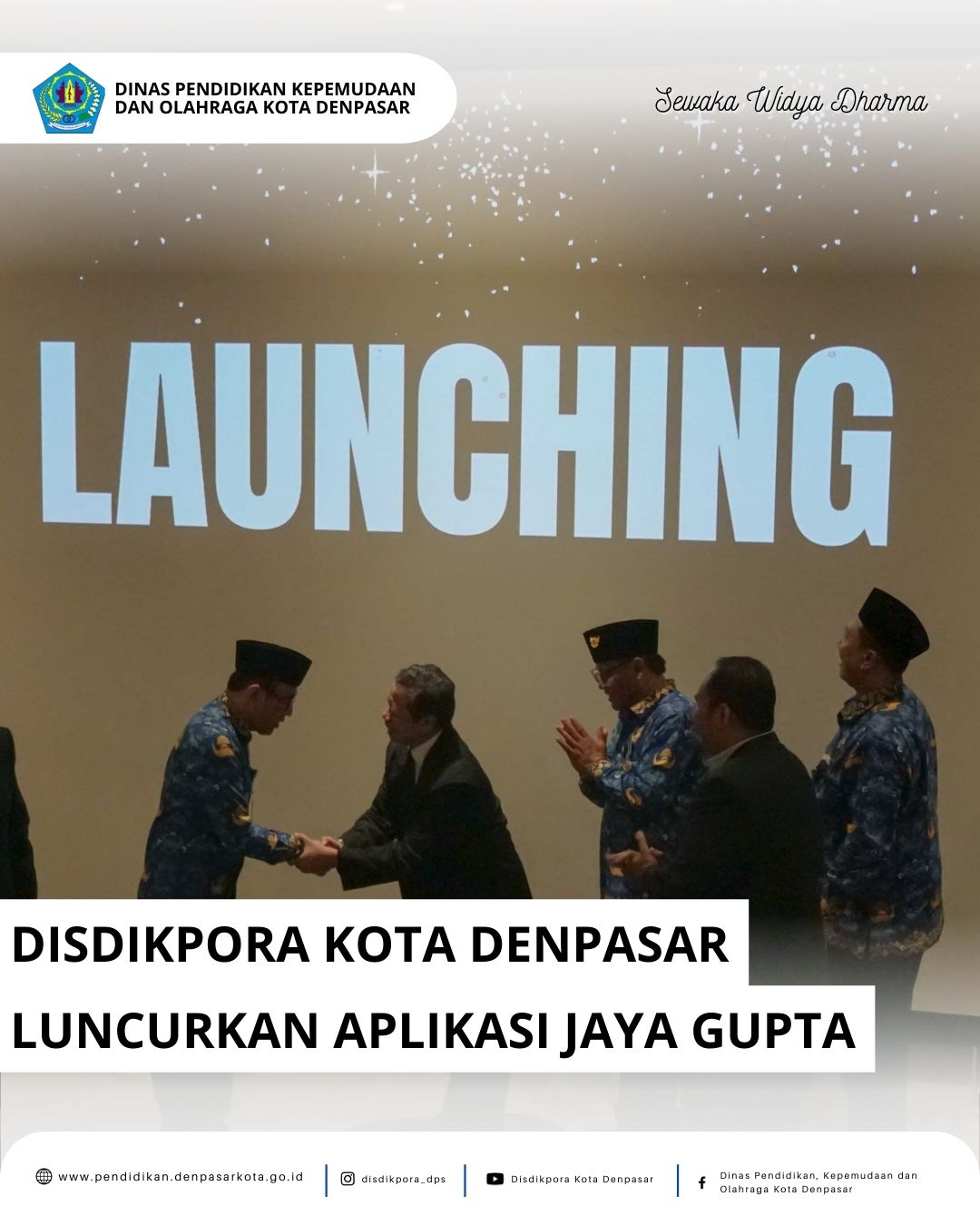 Peluncuran Aplikasi Jaya Gupta