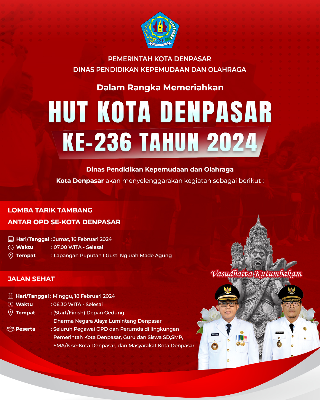 HUT Ke-236 Kota Denpasar