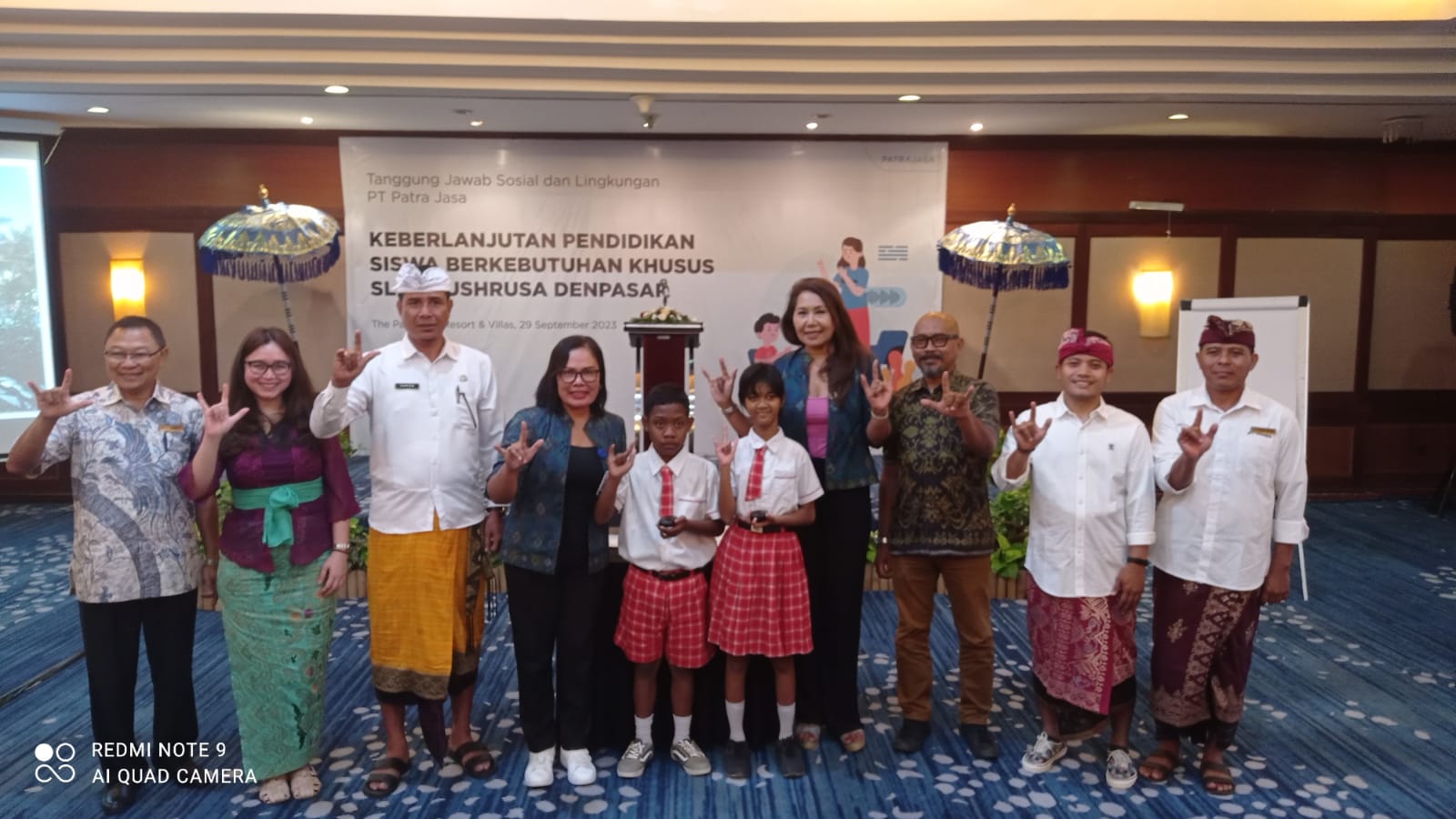 Penyerahan Bantuan untuk TK Tuna Rungu