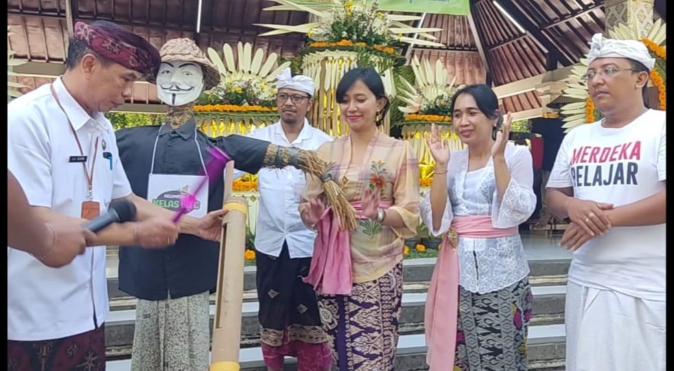 Gelar Karya P5 Angkat Tema ‘Kearifan Lokal’, Siswa SMPN 12 Denpasar Belajar Jadi Petani