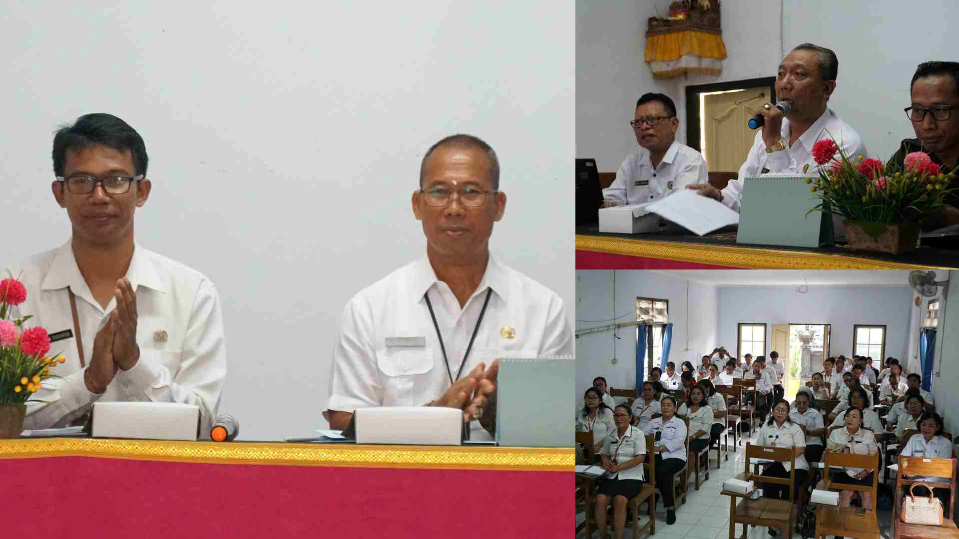 Rapat Rutin K3S Denpasar Barat, Sekretaris Dinas Tekankan Disiplin Absensi