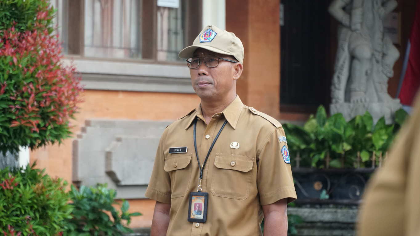 Pimpin Apel Disiplin, Sekdis Ketut Dirga Tekankan Disiplin Waktu Kerja