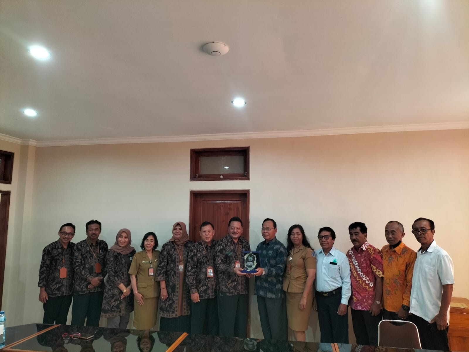 Menerima Kunjungan Dewan Pendidikan Kota Madiun