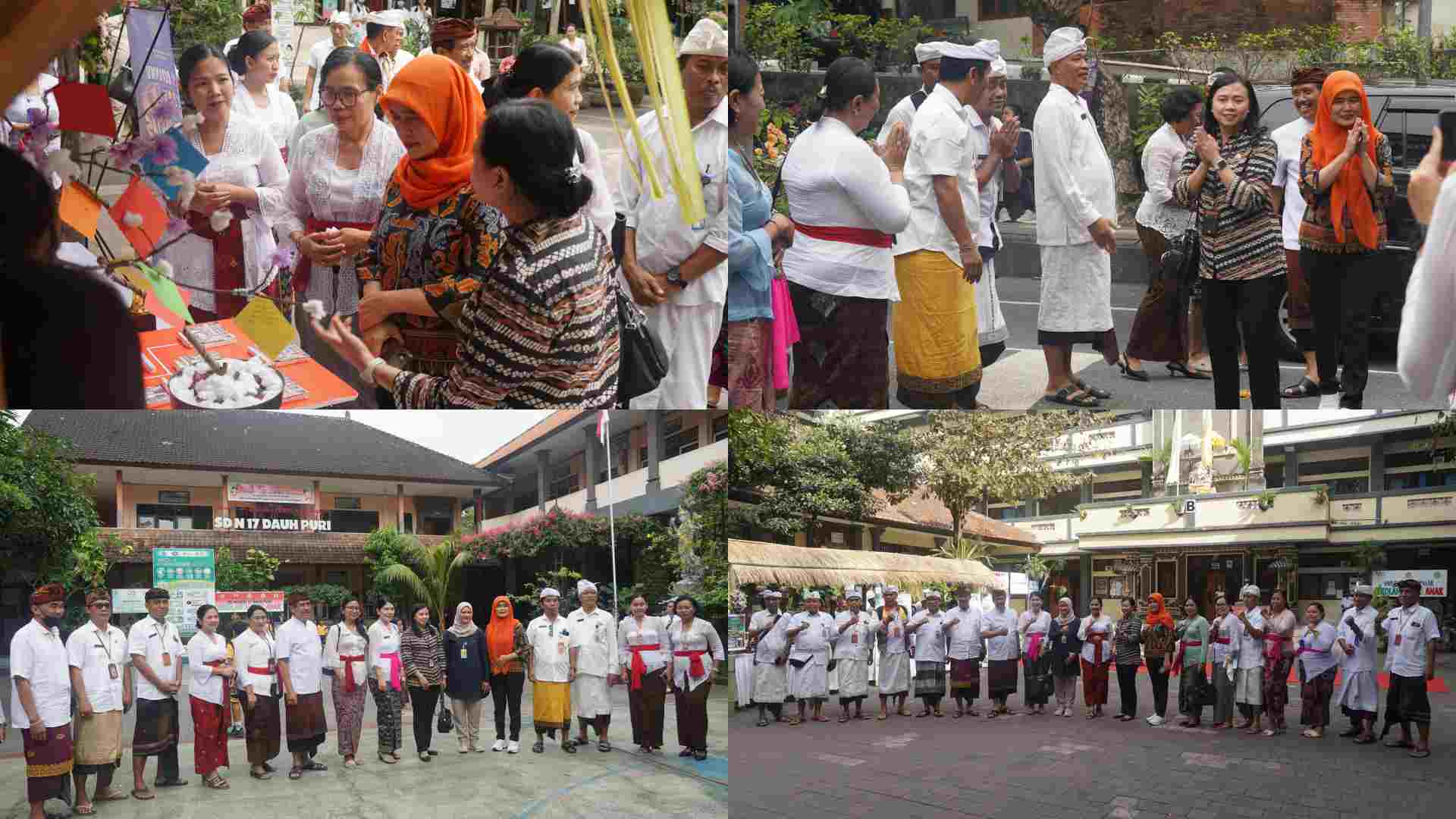 Tim Verifikasi Penilaian Kota Sehat Kunjungi SMP PGRI 2 Denpasar dan SDN 17 Dauh Puri