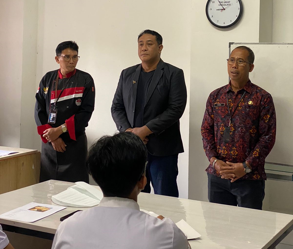 Ujian Sertifikasi Kompetensi LKP Bali Pastry College