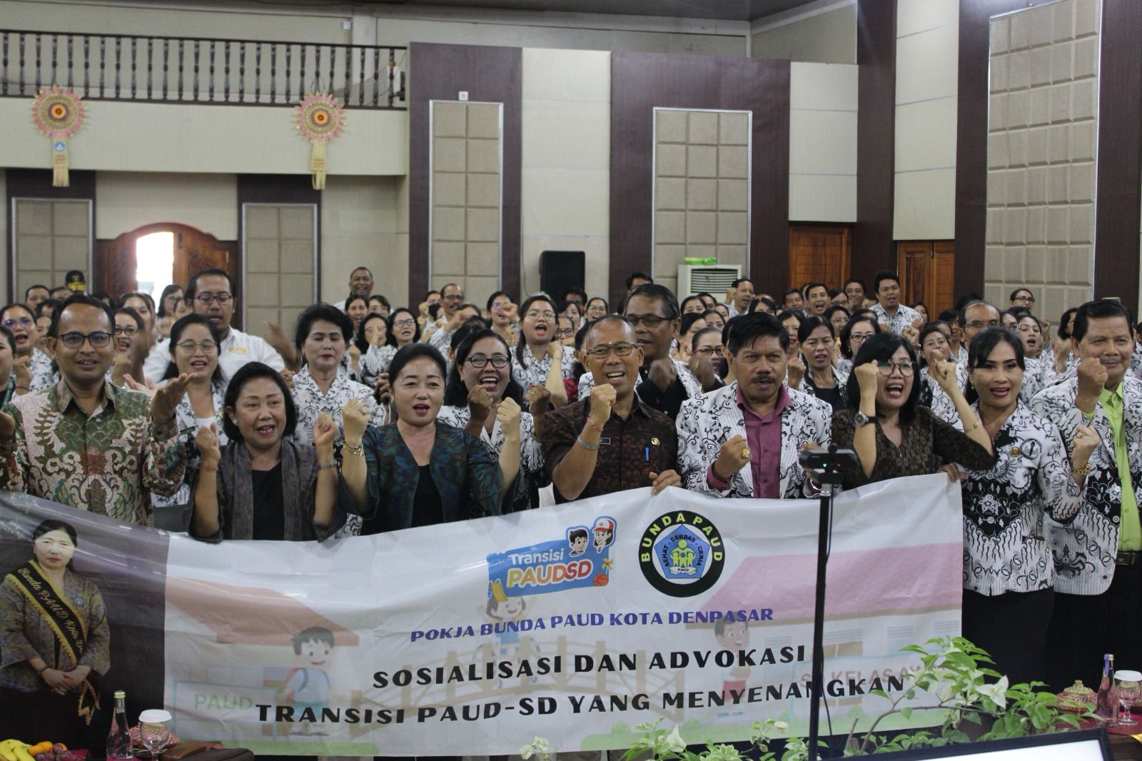 Ratusan Guru TK dan SD Se-Kota Denpasar Ikuti Seminar Transisi PAUD ke SD