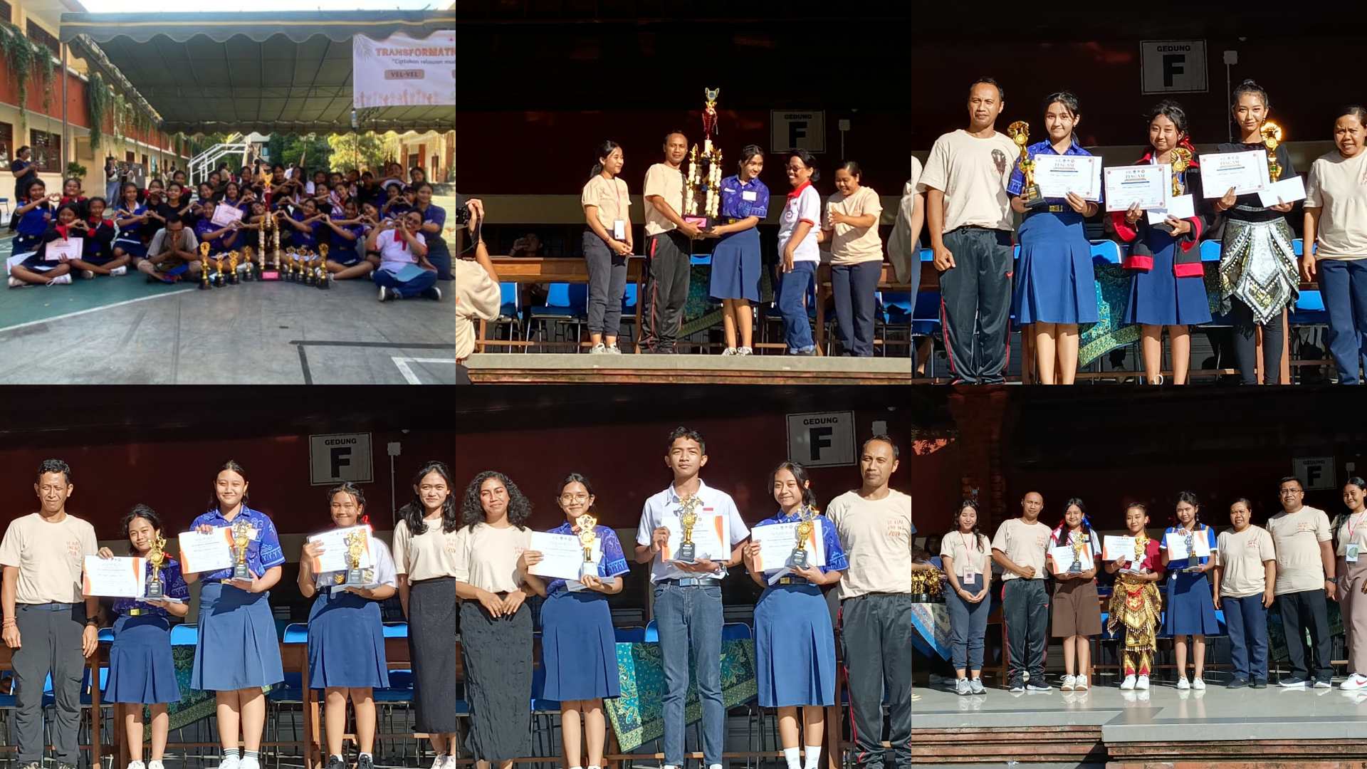 SMP Negeri 6 Denpasar Jadi Juara Umum di Tranformation of RYRC Cup SMA Negeri 2 Denpasar