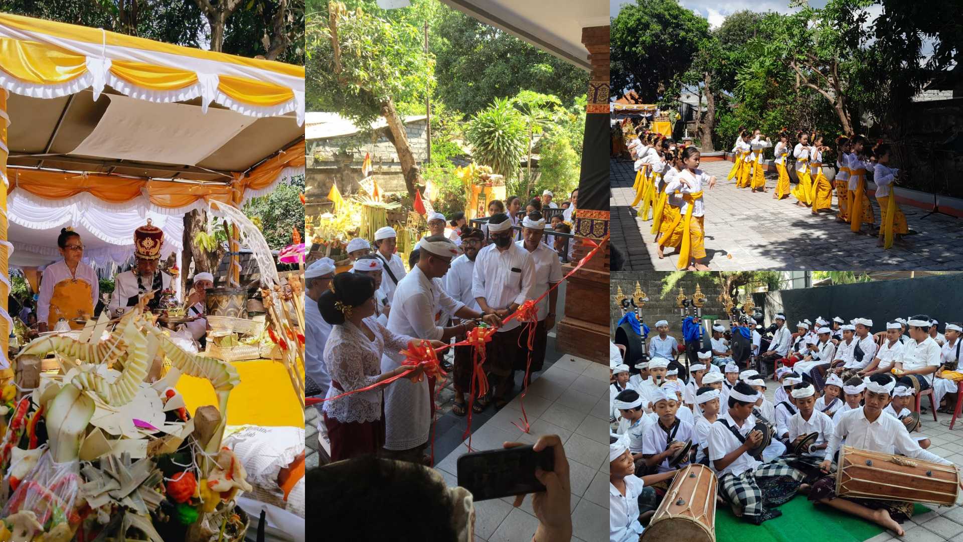 Upacara Melaspas dan Peresmian Gedung RKB SD Negeri 5 Sanur