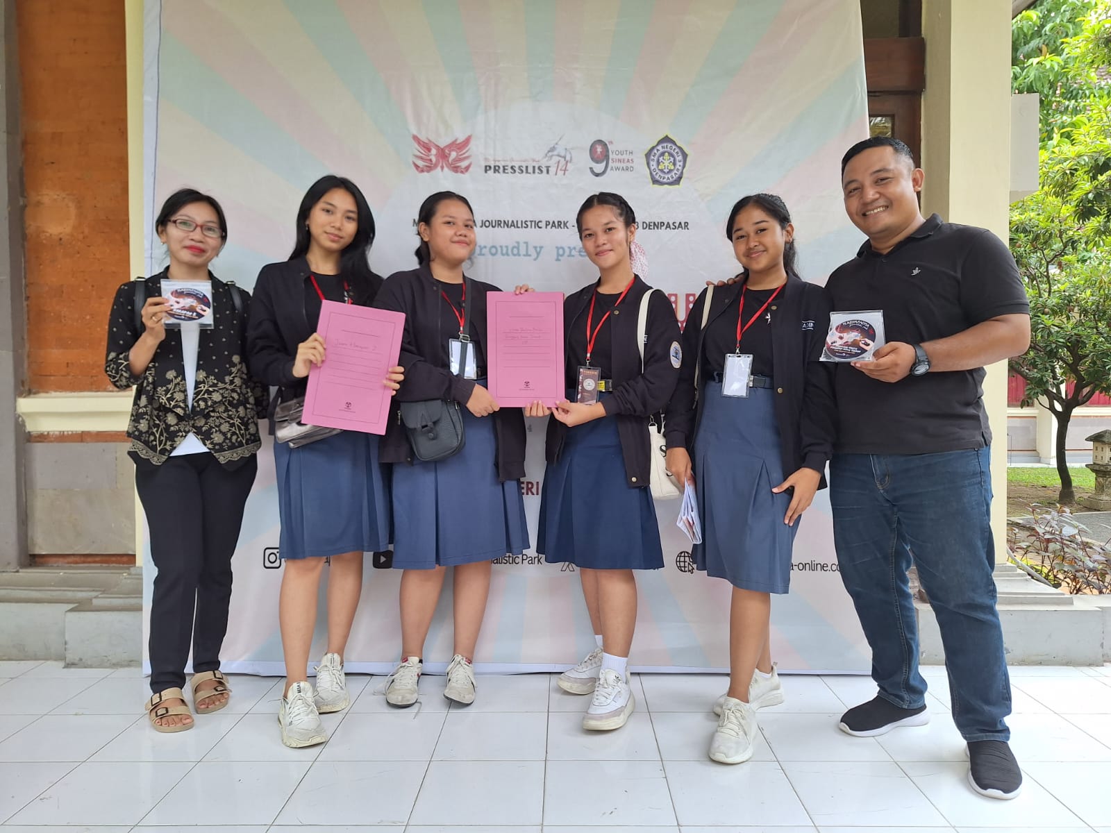 SMPN 6 Denpasar Sabet Dua Juara di Presslist 2024