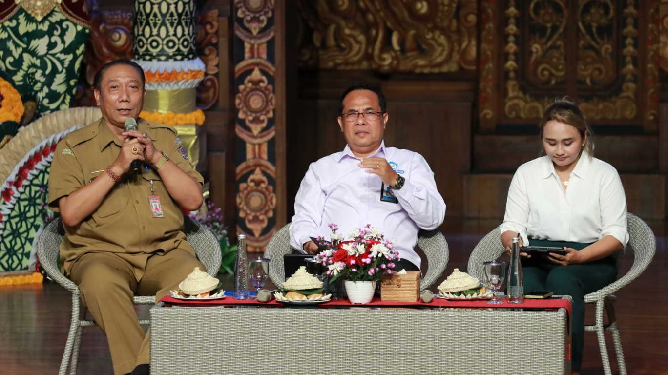 Disdikpora Denpasar Gelar Talkshow Perlindungan GTK Menuju Sekolah Aman dan Nyaman