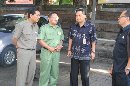 Walikota Rai Mantra tinjau Pelaksanaan UN SMP N 3 Denpasar dan SMP Saraswati 1