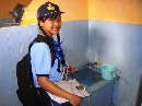 Peduli DB Peserta MOS Denpasar Serbu Rumah Warga
