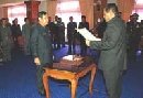 RAI ISWARA DILANTIK JADI SEKKOT DENPASAR