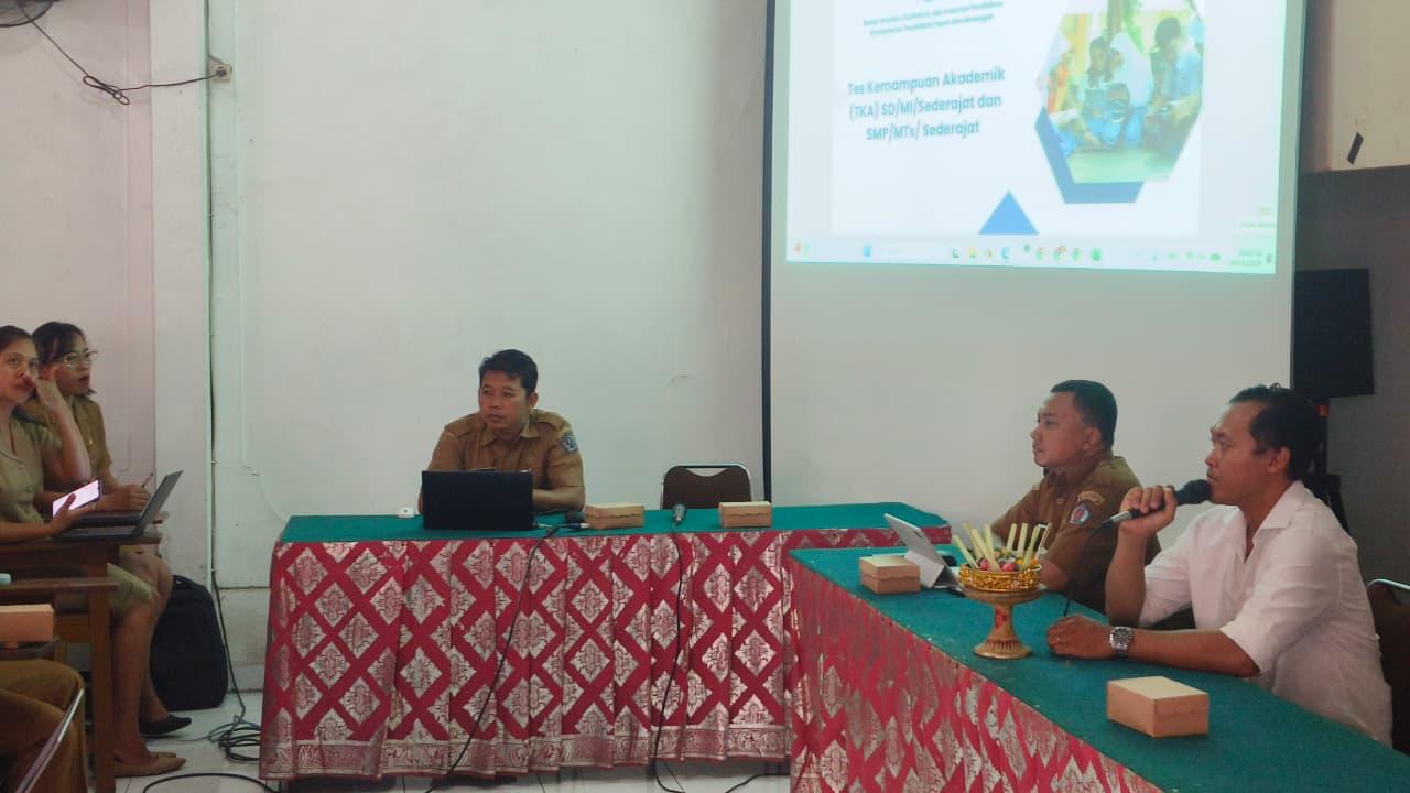 Disdikpora Denpasar Sosialisasikan Tes Kemampuan Akademik Tahun 2026