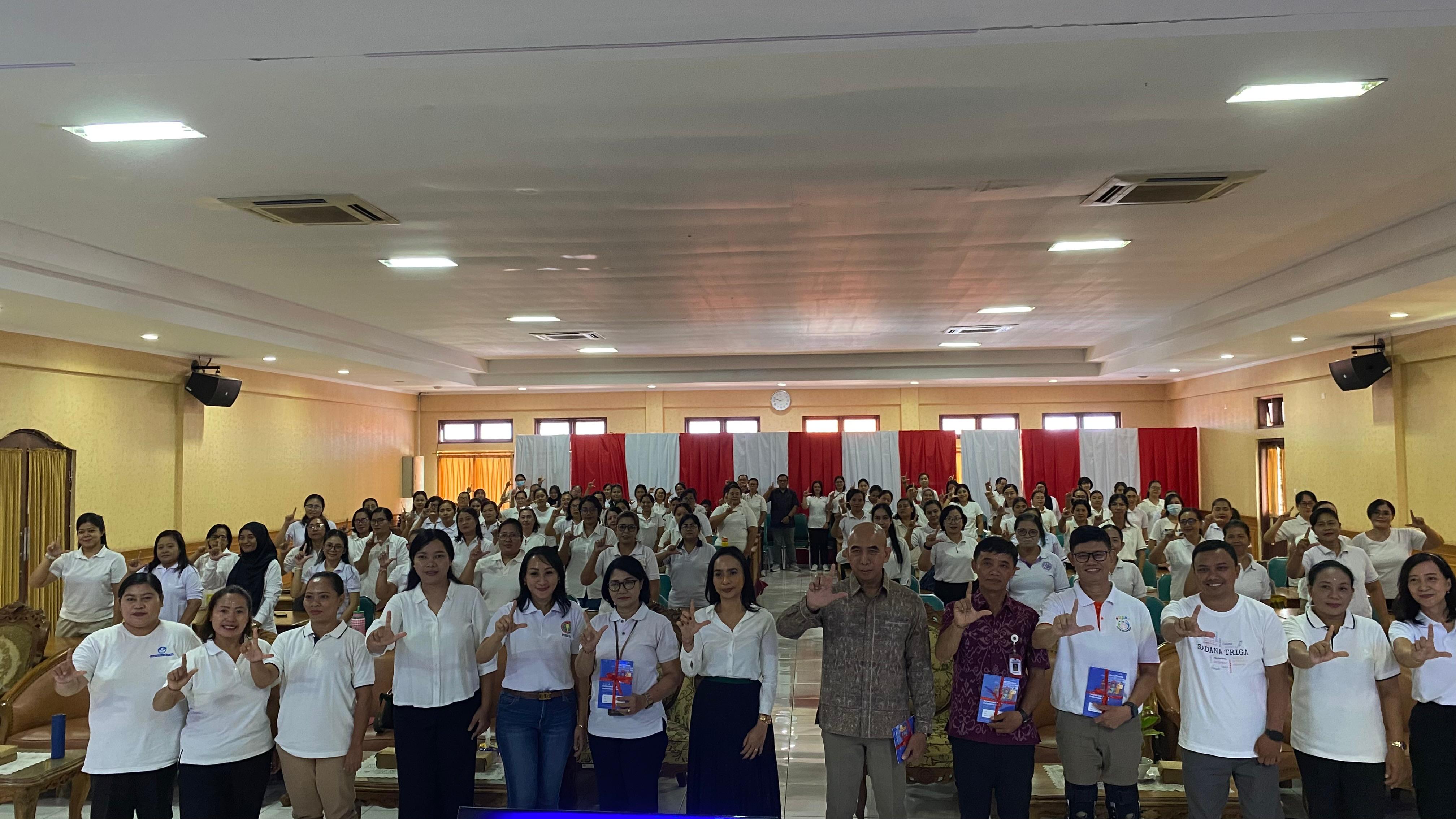 PKG PAUD Denpasar Gelar Workshop Peningkatan Kompetensi Pendidik di Balai Diklat Provinsi Bali
