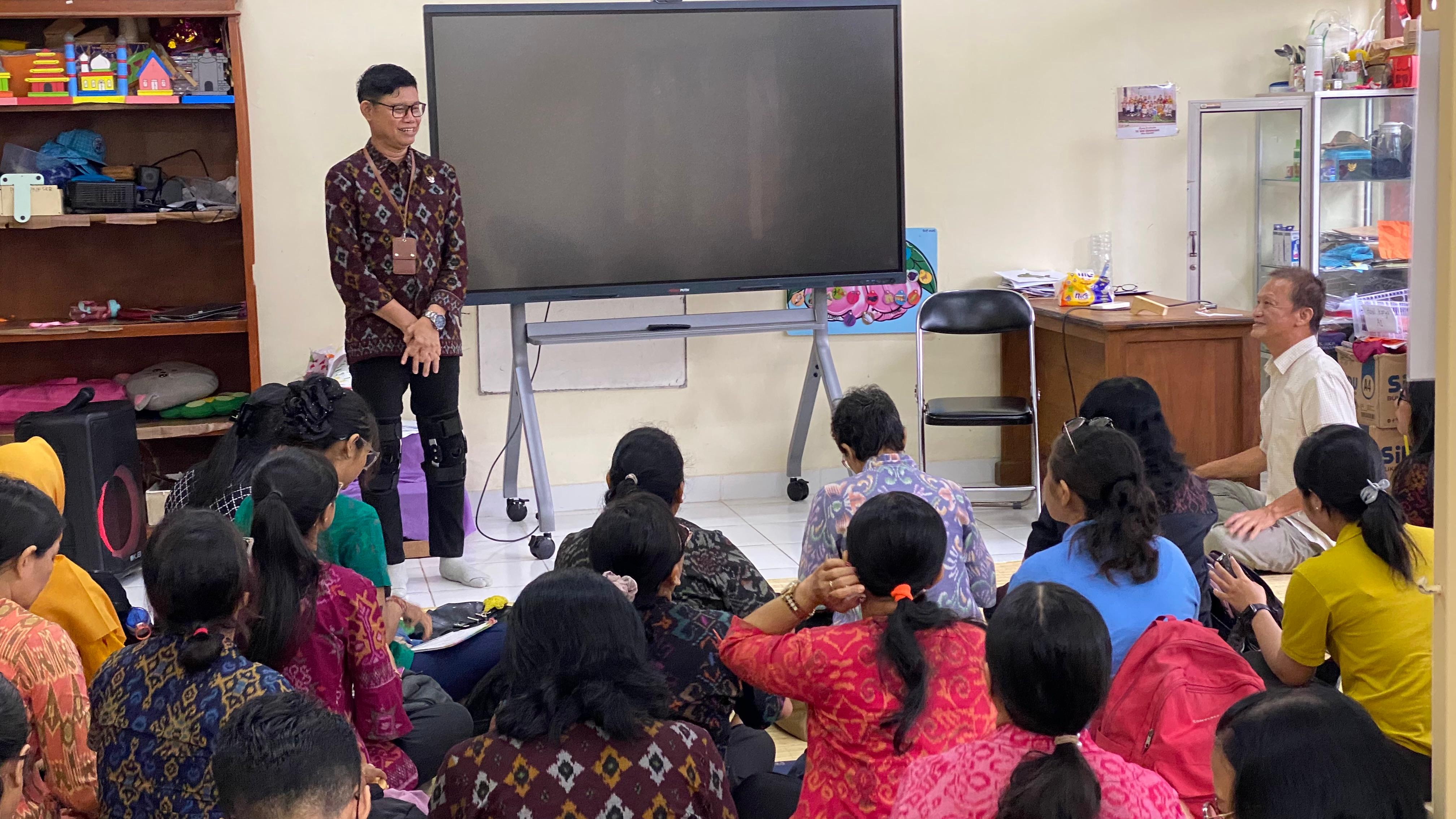 Disdikpora Denpasar Dorong Kreativitas Guru PAUD Lewat Workshop Karya Cipta Lagu Edukasi