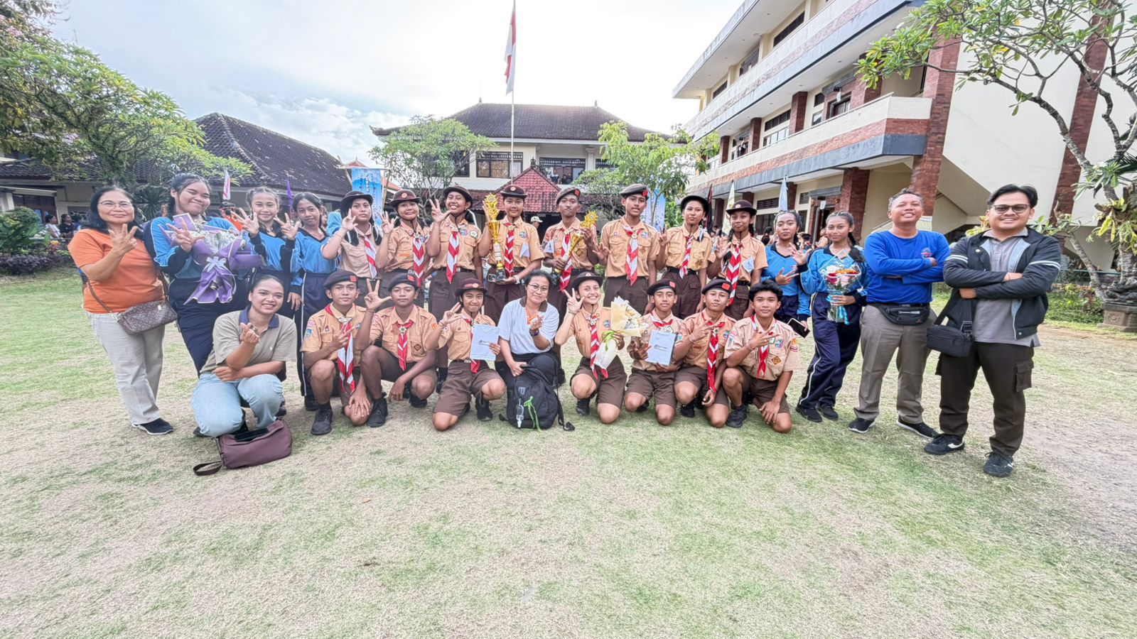 SMPN 8 Denpasar Raih Juara di Pandu Trisma Cup XXXVIII Tingkat Provinsi Bali