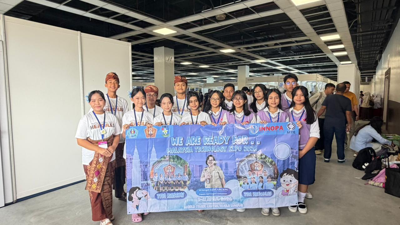 Tim KASAMI SMPN 3 Denpasar Raih Gold Medal di MTE 2026