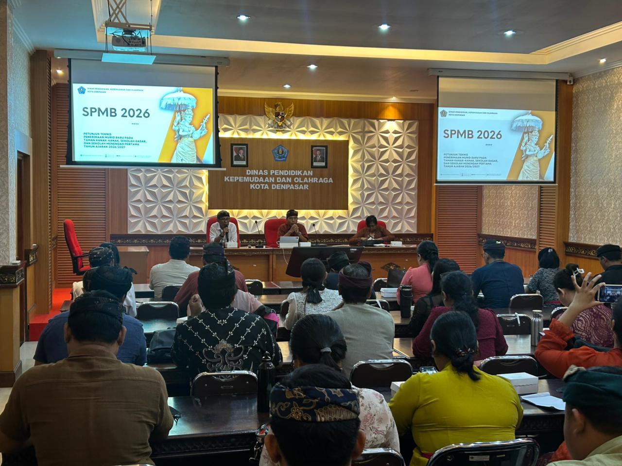 Disdikpora Denpasar Gencarkan Sosialisasi Juknis SPMB 2026/2027
