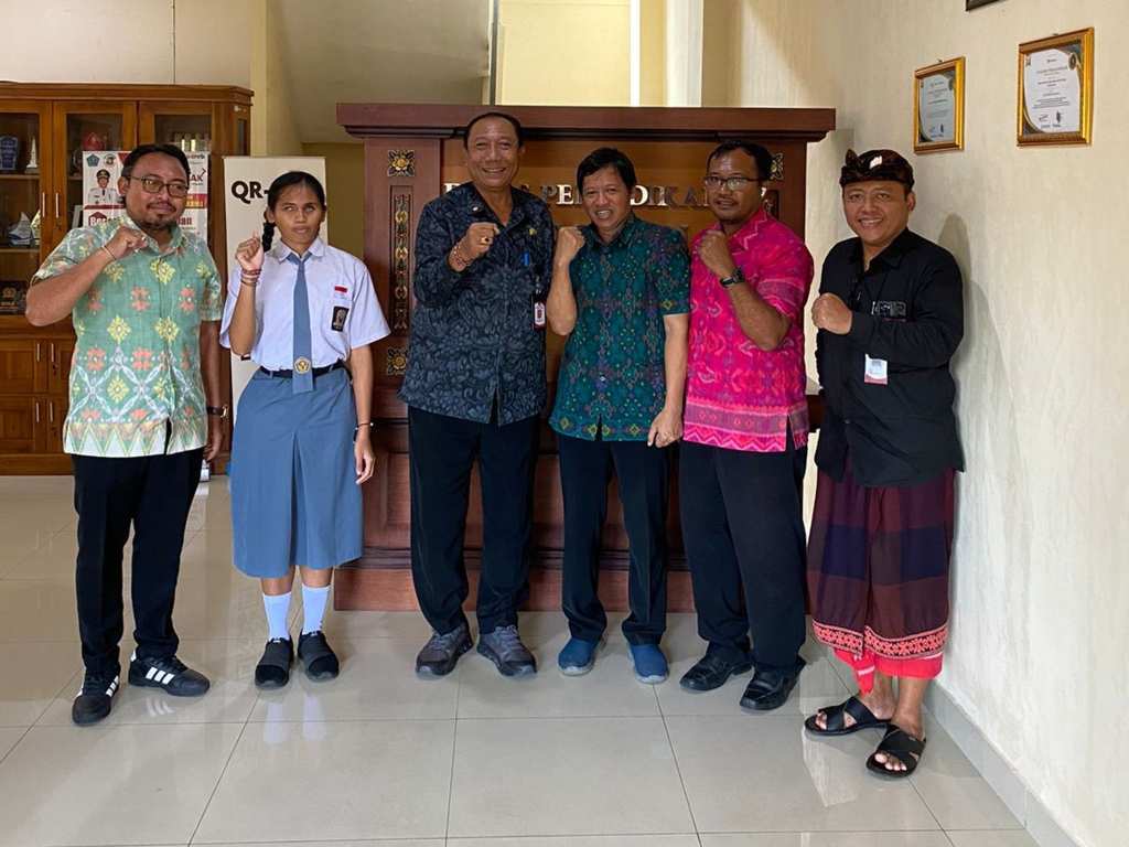 NPC Denpasar Audiensi dan Mohon Dukungan Disdikpora Jelang Ajang Talenta SLB Bali 2026