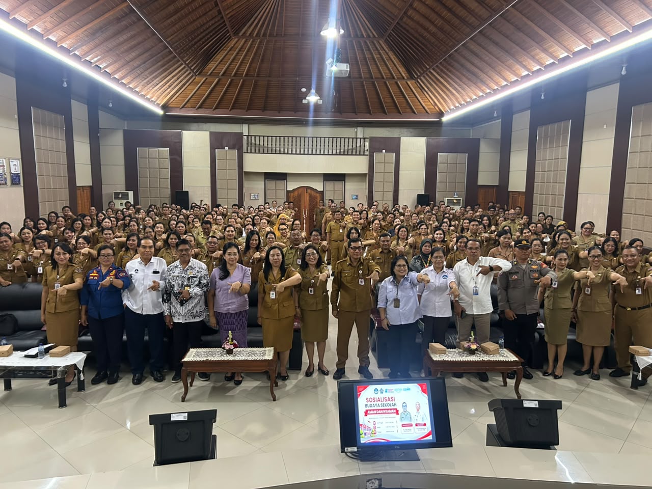 Seluruh Kepala Sekolah se-Denpasar Berkomitmen Wujudkan Budaya Sekolah Aman dan Nyaman