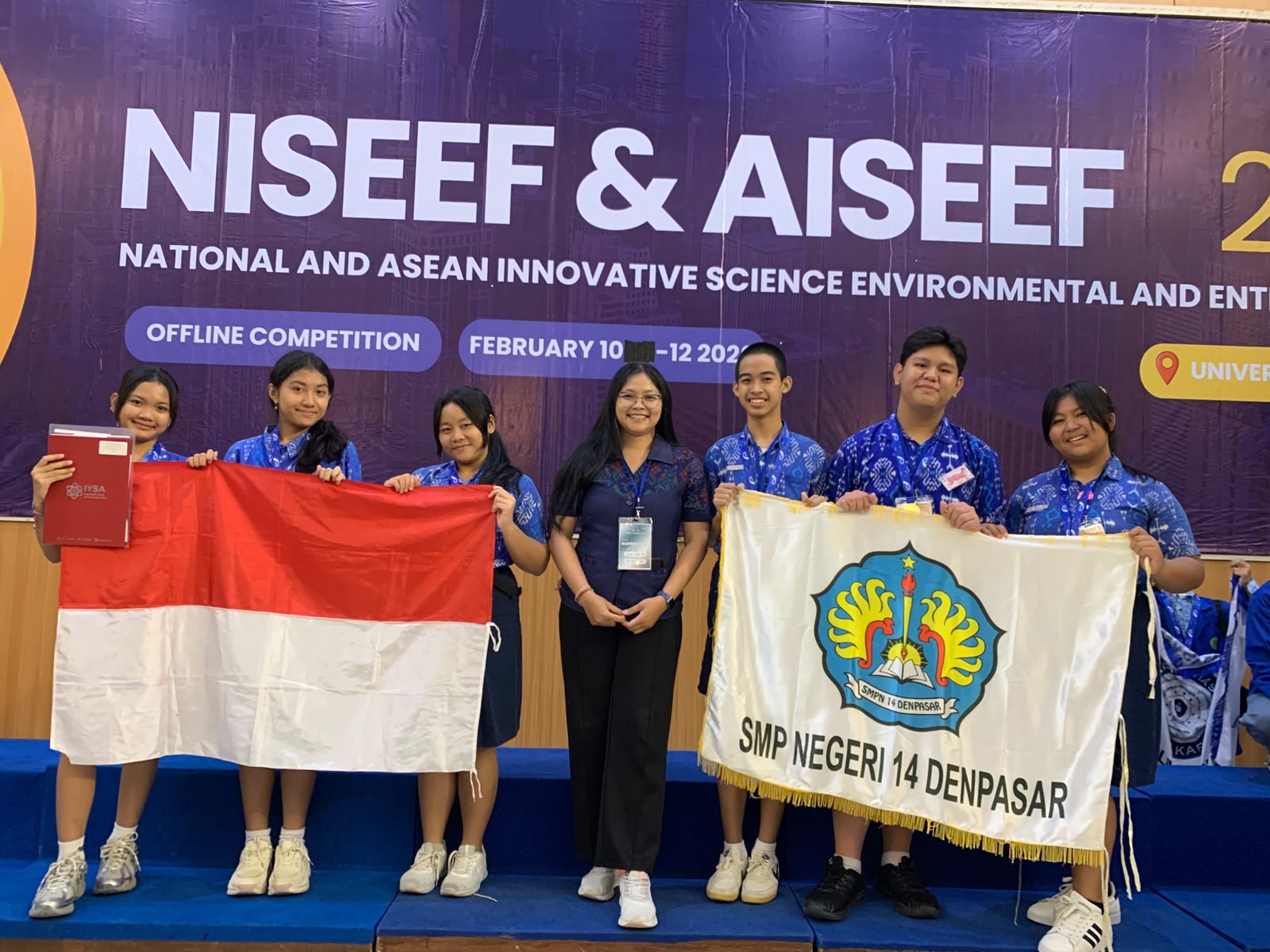 Ubah Sampah Menjadi Sunscreen, Siswa SMP Negeri 14 Denpasar Raih Gold Medal Internasional
