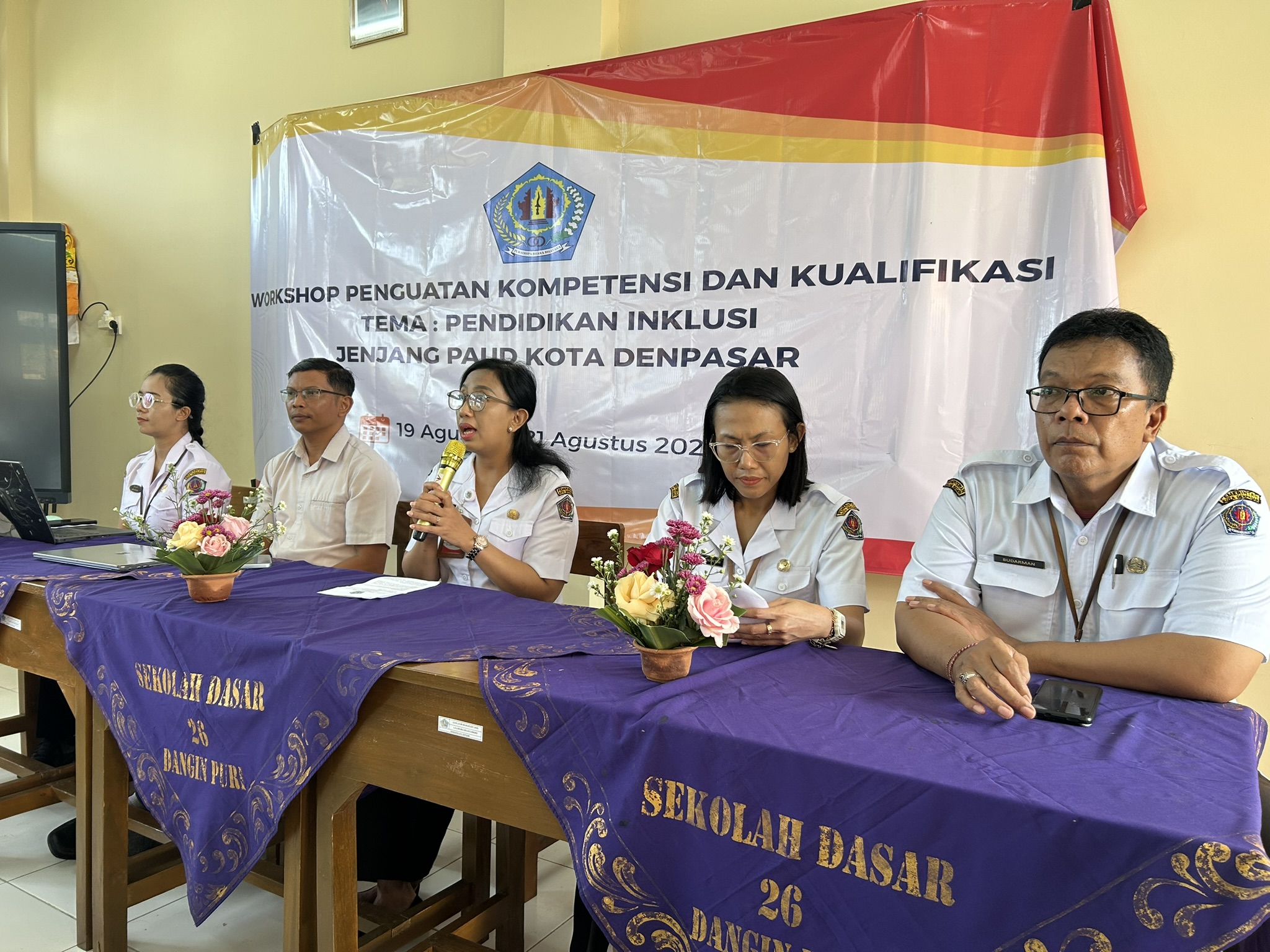Tingkatkan Kompetensi Guru, Disdikpora Denpasar Gelar Workshop Pendidikan Inklusi PAUD